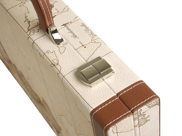 15-inch Map Backgammon Set - White - Image 8