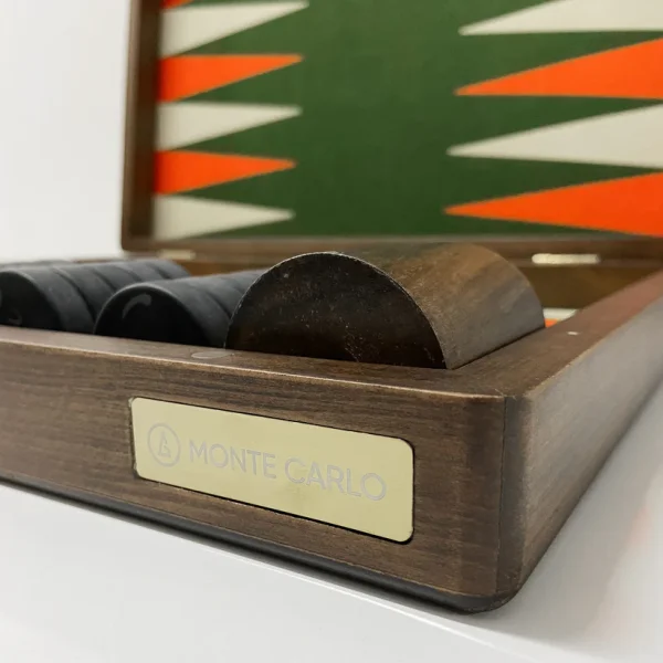 Monte Carlo Board, Style: Monte Carlo, Luxury Backgammon Set - Image 3