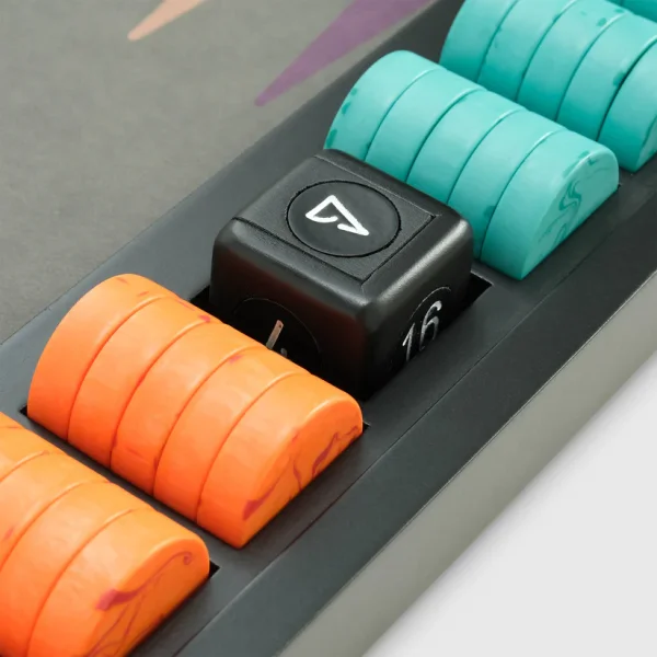 The VOID Board, 2nd Generation, Cassio Edition, Interstellar Series, Luxury Backgammon Set - Image 4
