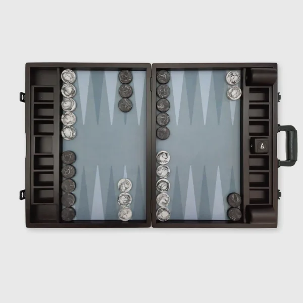 The VOID Board, Galaxy Series, Moon Edition, Luxury Backgammon Set