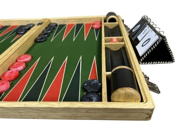Bespoke Limba Backgammon Set - Image 3