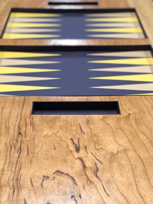 Legacy Boards Luxury Backgammon Table - Hang 12 - Image 6