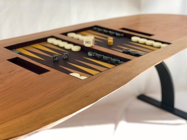 Legacy Boards Luxury Backgammon Table - Hang 12 - Image 3