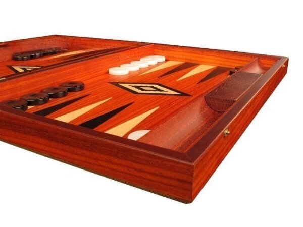 Padauk Backgammon Set - Large - Padauk Field - Image 2