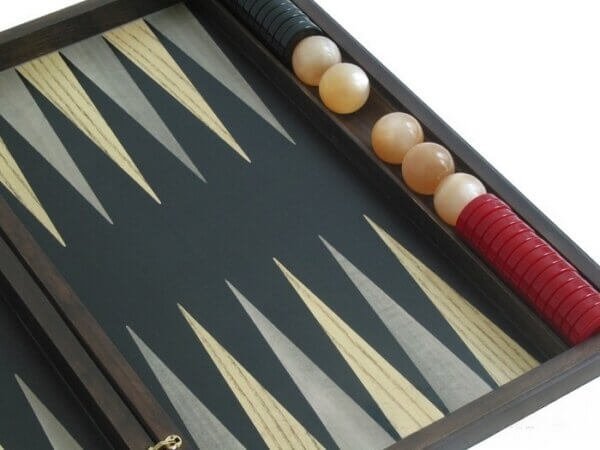 Sensation Backgammon Set with Racks - Model 402 - Image 4