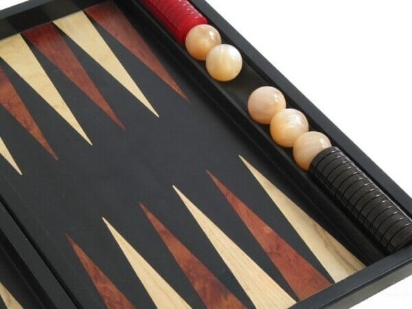 Sensation Backgammon Set with Racks - Model 409 - Image 4