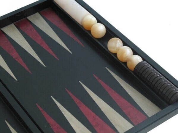 Sensation Backgammon Set with Racks - Model 409 - Image 4