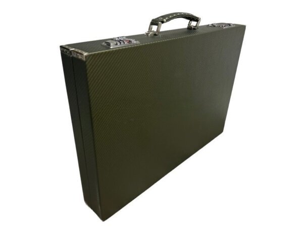 Tournament Size Green Color Carbon Fiber Backgammon Set - Image 5