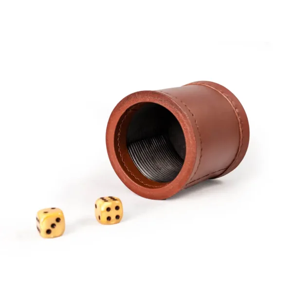 Crisloid - Large Leather Dice Cup - Image 2