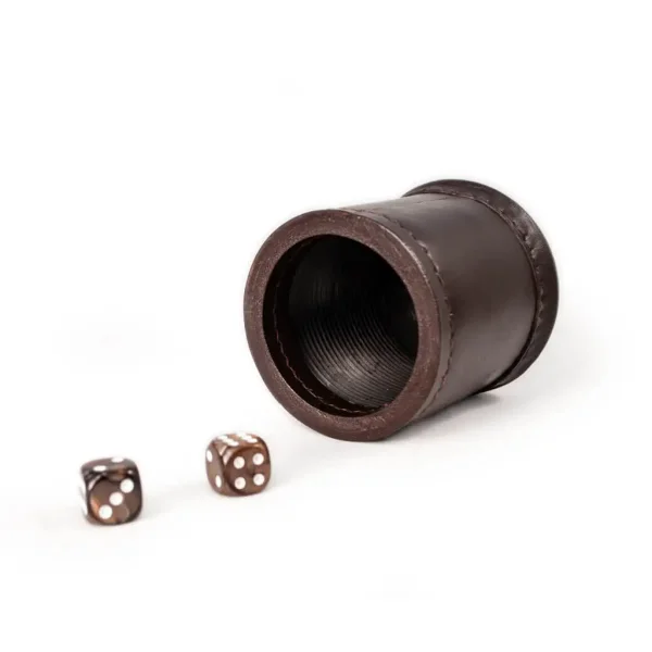 Crisloid - Large Leather Dice Cup - Image 3