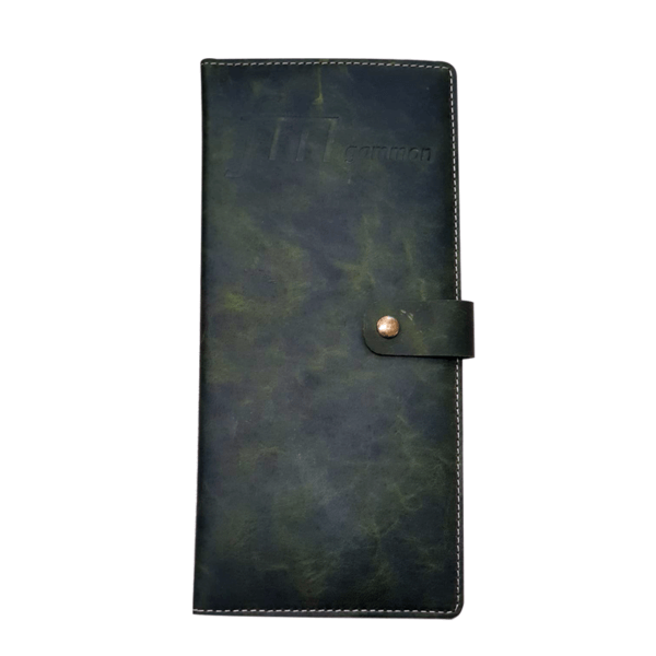 FM - Leather Notepad - Green - Image 2