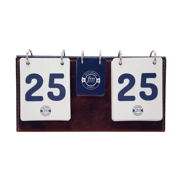 FM - Leather Scoreboard - Brown