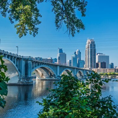St Anthony Main; Minneapolis, Minnesota: Third Avenue Bridge